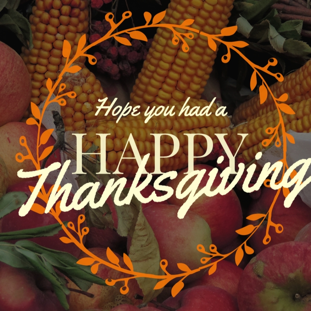 What are you thankful for?